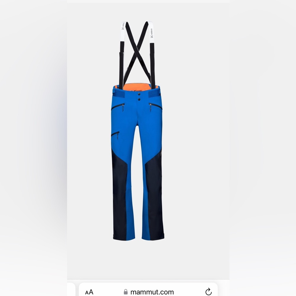 Mammut Eisfeld Guide Pants size large NWT